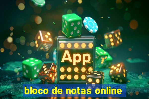 bloco de notas online